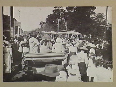 Opening tram "Deepdene to St. Kilda" 1913