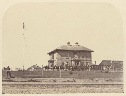 Chief Secretary's Office Melbourne, c. 1860