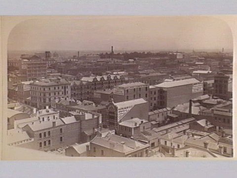 Melbourne N.W. from P.O, 1890