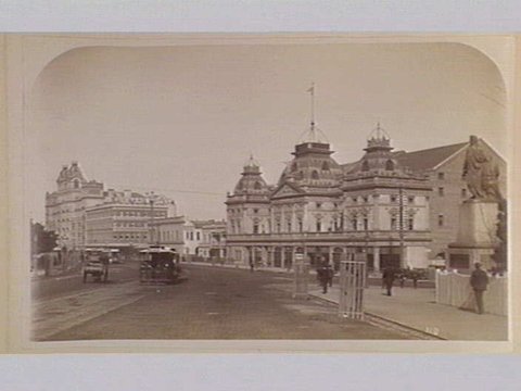 Melbourne Spring St. Princess Theatre, 1890