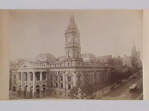 Melbourne Town Hall, 1890