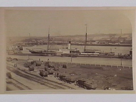 Queen St. Dock, 1890