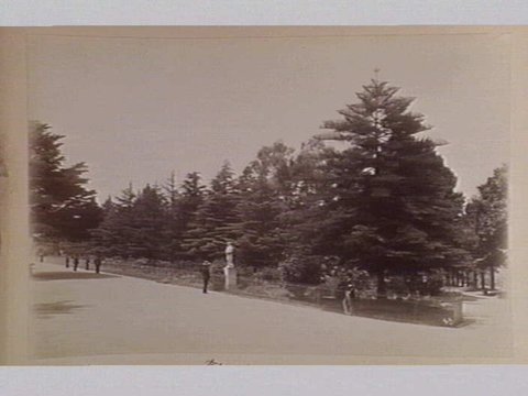 Fitzroy Gardens Melbourne, 1890