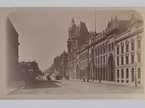 Collins St. Looking East, 1890