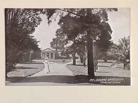 MELBOURNE UNIVERSITY. Chemical School, c. 1909
