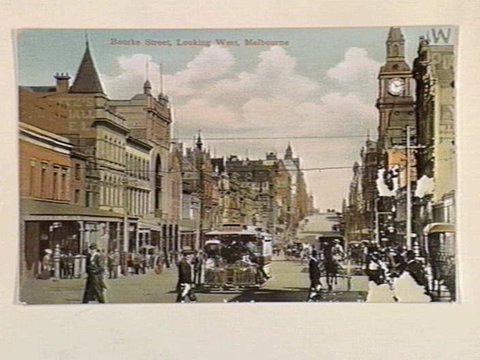 Bourke Street, Looking West, Melbourne, c. 1907