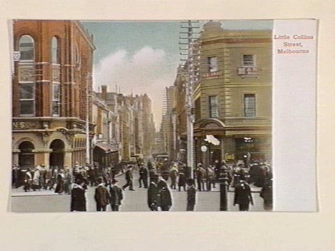 Little Collins Street, Melbourne, c. 1907