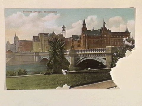 Princes Bridge, Melbourne, c. 1907