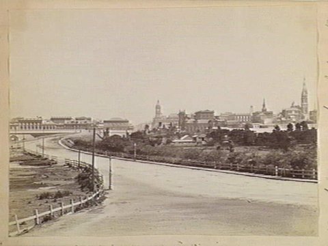 View of Melbourne From St Kilda Road, 1870s