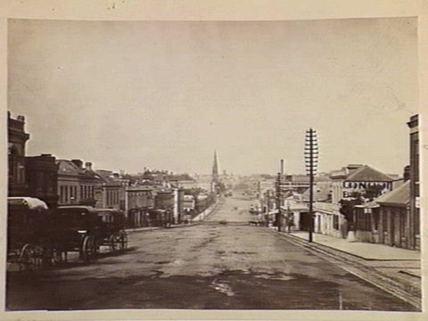 Lonsdale Street, 1870s
