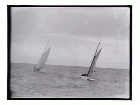 Two yachts at Brighton, 1914–33