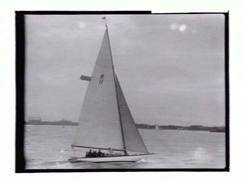 Yachts on the bay at Brighton, 1914–33
