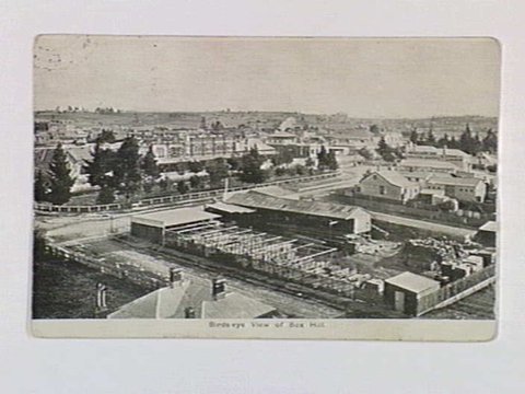 Birds-eye View of Box Hill, c. 1907