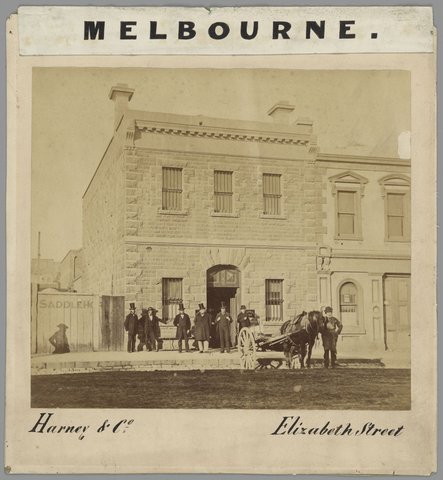 Harney & Co. Elizabeth Street, 1861