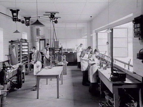 Splint depart and workshop of Children's Hospital, Rathdowne Street, Carlton, c. 1936