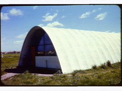 Belfield Community Centre. Oriel Road, Heidelberg, Melb. Peter McIntyre 1953-54, 1953–54