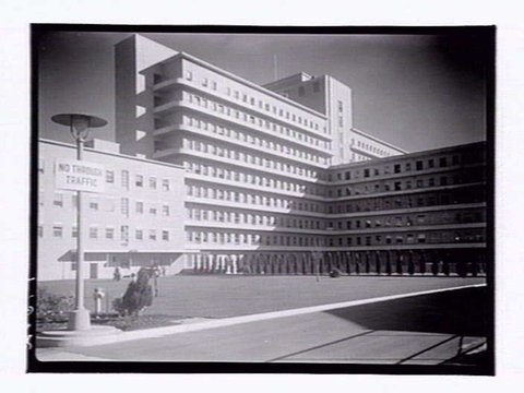 Melbourne Hospital Parkville, 1946