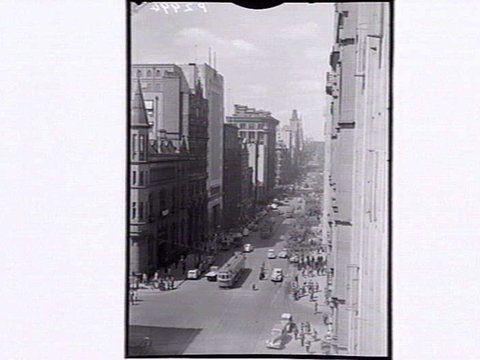 Collins Street Melb, 1948