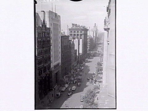 Collins Street Melb, 1948