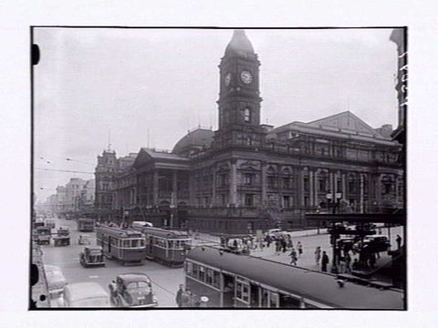 Melbourne Town Hall Melbourne, 1948