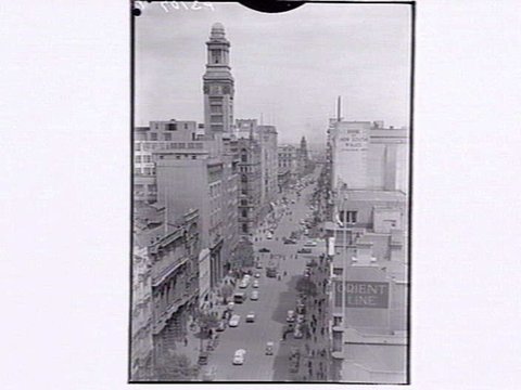 Collins Street Melbourne, 1948