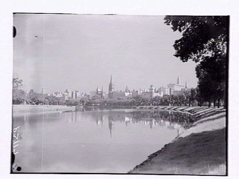 City Skyline Melbourne, 1948