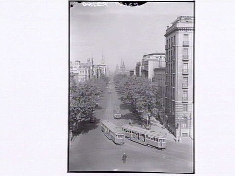 Collins Street, Melbourne, 1948