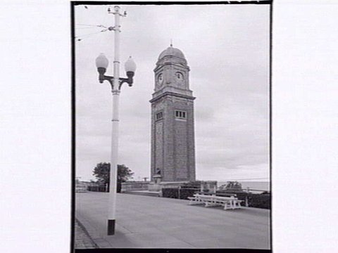 Catani Memorial Clock Tower St. Kilda, 1952