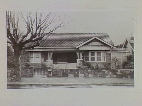 43 Rockley Rd., South Yarra, 1942. The first house Theo Polites bought