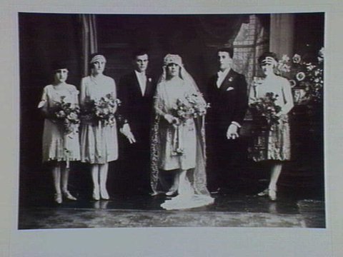 John Mangos' marriage to Evangelia Pitsikas 1920s in Melbourne
