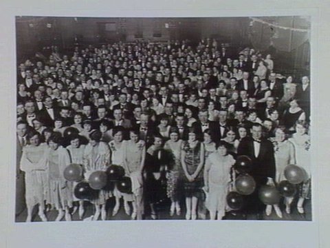 Ball at Richmond Town Hall - Mayor's Ball. 1920s or 1930s, 1920–39
