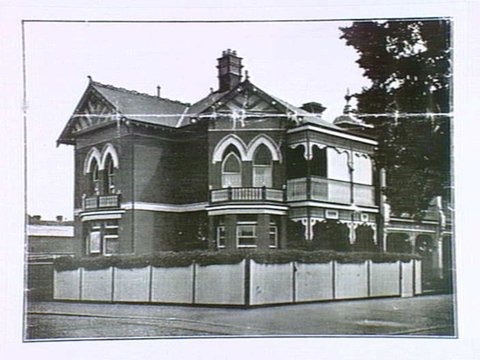 Depression of the 1930s. (115 Royal Pde., Parkville)
