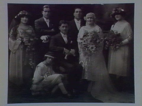 Marriage of Les Haddad and Rose Ganim, Melbourne, 1920s
