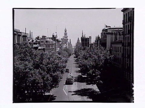 Collins Street, 1954