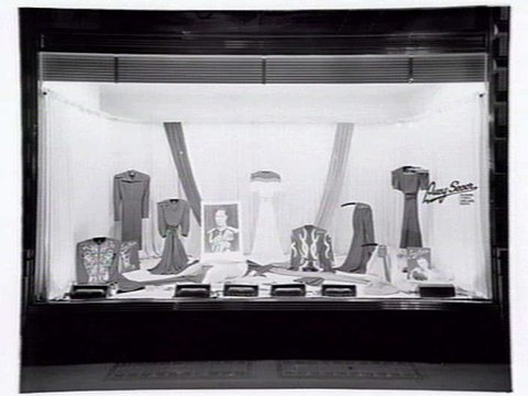 Lucy Secor Frocks, 280 Collins Street, Melbourne at night, c. 1941