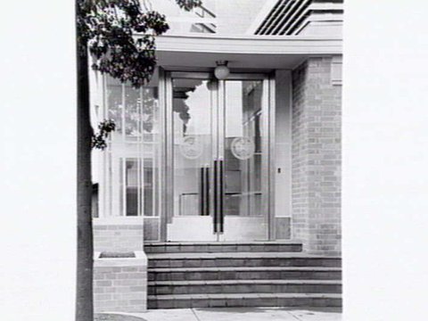 Entrance to Melbourne Board of Works, c. 1943