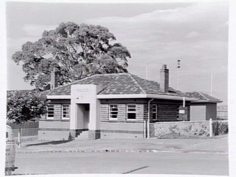 Oakleigh Police Station, 1949