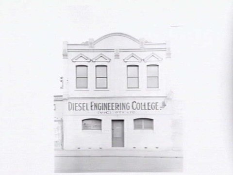 Diesel Engineering College, 516 Flinders St., Melbourne, 1949