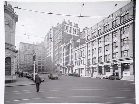 Market Street, looking north from Flinders Street, 1949
