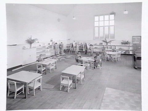 Curzon Street, North Melbourne pre-school, c. 1950