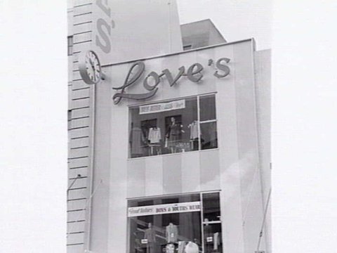 E. Love & Co., Drapers, 185 Bourke Street, Melbourne, c. 1952