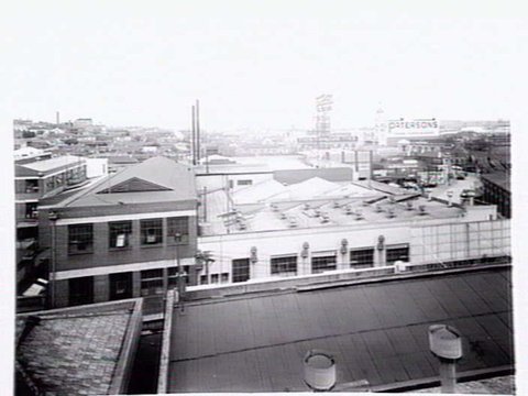 View across Richmond rooftops, 1953