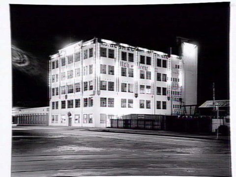 Potter & Moore Commercial Premises, 334 City Road, South Melbourne, 1954