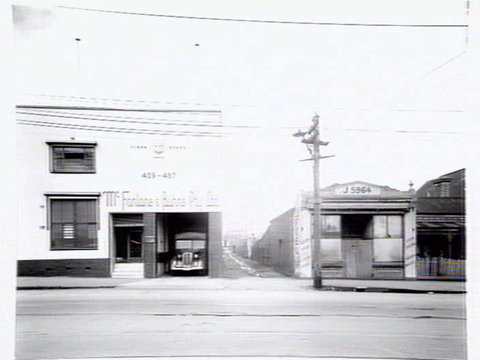 McFarlane and Burns Pty. Ltd., paper merchants, 459-467 Church Street, Richmond, c. 1954