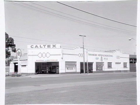 Travancore Motor and Engineering Co., 32 Mt. Alexander Road, Flemington, c. 1954