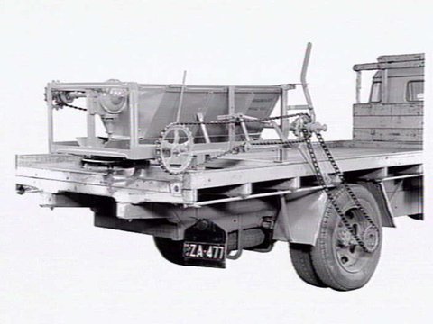 Rawling & Co., 14 Gaffney St., Coburg, truck and machinery, 1954
