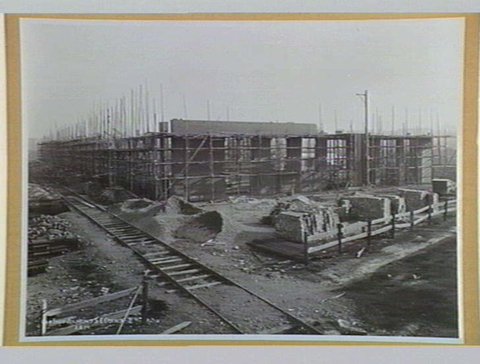 Car Shed Jolimont S.E. Corner.2, 1914