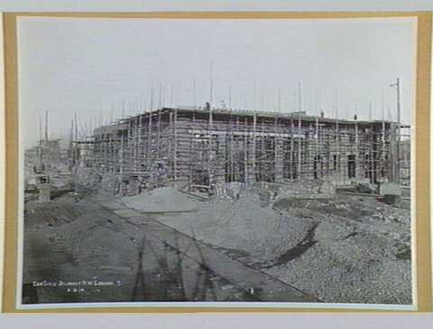 Car Shed Jolimont N.W. Corner.3, 1914