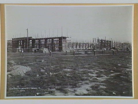 Car Shed Jolimont N.E. Corner.4, 1914