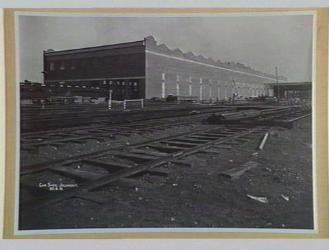 Car Shed, Jolimont. 30.4.15, 1915